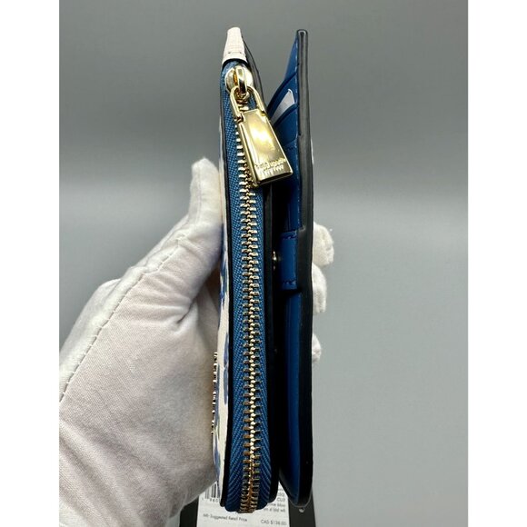 Kate Spade Devin Springtime Blooms Small Slim Bifold Wallet KJ877 NWT - Picture 5 of 14